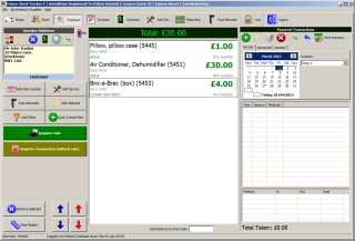 EPOS touchscreen checkout